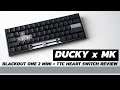 Ducky One 2 Mini BLACKOUT + TTC Heart Switch Review!