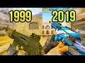 Evolution of the Galil in Counter Strike 1999 - 2019