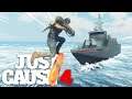 Just Cause 4 - HOVERBOARD VS MOST POWERFUL SHIP BATTLE!