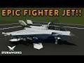 KJ 159 WILD CAT FIGHTER JET!! - Search & Destroy Weapons DLC - Stormworks