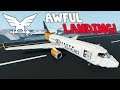 Landing a 737 On An Iceberg!  -  Stormworks: Build and Rescue  -  737-800 Blij-Airlines