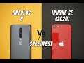 OnePlus 8 vs iPhone SE 2020 Speedtest (SD865 vs A13 Bionic) 🔥🔥