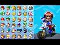 Racing Mario in Mario Kart 8 (Mushroom Cup) 4K60FPS