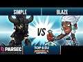 Simple vs Blaze - Top 8 - Parsec Invitational 2021 - EU 1v1