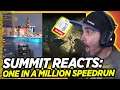 Summit1g reacts to ONE in a MILLION Speedrun & Calls out LVNDMARK!