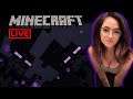 This girl is ADDICTED to Minecraft!!! Live GAMEPLAY
