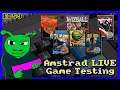 Amstrad Game Testing LIVE Ep59 Feat Salamander & Wizball