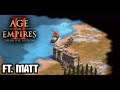 AOE2 DE: Ranked 2v2: A battle on Baltic FT. Matt