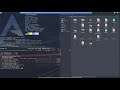 ArcoLinux : 1766 making your terminal transparent on VirtualBox and using the platinum searcher