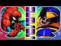 CAPCOM FIGHTING EVOLUTION MAX- SPIDERMAN & RYU VS. WOLVERINE & GOUKI 8-24-21