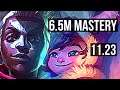 EKKO vs NUNU & WILLUMP (JNG) | 6.5M mastery, 17/2/10, Legendary | EUW Grandmaster | 11.23
