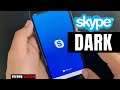 Enable Dark Mode in the Skype App for iPhone & Android