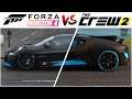Forza Horizon 4 vs The Crew 2 | Bugatti Divo Engine Sound, Gameplay & Graphics Comparison