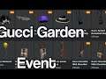 Gucci Garden | ROBLOX GUCCI EVENT | IMMERSIVE EXPERIENCE? | No free hats