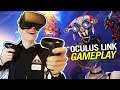 How good is Oculus Link? | Hands-on First Impressions (Oculus Quest VR Gameplay)