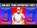 How to COMPLETE TEAM AFFINITIES the FASTEST WAY POSSIBLE! Gold GRADY SIZEMORE UNLOCKED!!