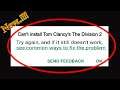 How to Fix Can't Install Tom Clancy's The Division 2 App Error On Google Play Store in Android & Ios