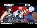 IDG | Lion (Chrom) vs Free (Mario) | Winners Finals | Synthwave X #18