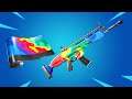 *NEW* RAINBOW RODEO WRAP IS AWESOME! (Fortnite Battle Royale)