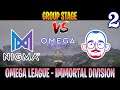 Nigma vs 5Men Game 2 | Bo3 | Groupstage OMEGA League Immortal Division | DOTA 2 LIVE
