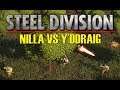 NILLA VS Y'DDRAIG Game 1! Throwback Tournament FINAL, Steel Division: Normandy 44 (Omaha, 1v1)