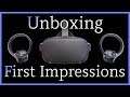 Oculus Quest Unboxing & First Impressions (Gameplay Footage)