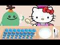Permainan Anak  Masak Masakan Hello Kitty Lunchbox VS Boffo's Breakfast