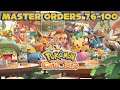Pokemon Cafe Mix - Master Orders 76-100 (with timecodes)
