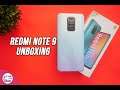 Redmi Note 9 Unboxing [Arctic White ] Helio G85, 48MP Quad Camera, 5000mAh Battery