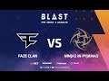 [RU] FaZe Clan vs NiP | Map 2: Mirage | BLAST Pro Series: Global Final Bahrain 2019