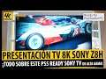 Sony Z8H 8K TV Ready for PlayStation 5 ✨Presentación Oficial😱 Todos los detalles de esta Tv High-End