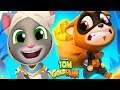Talking Tom Gold Run Android Gameplay - New Talking Tom Mummy Catch the Raccoon