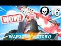 the BEST "MP7" CLASS SETUP TO USE IN WARZONE! 16 KILL GAMEPLAY! (COD Warzone)