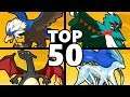 Top 50 Shiny Pokemon
