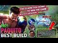 Unreal 4 vs 5 in Rank! Paquito Best Build 2021 | Top 1 Global Paquito Build | Paquito Gameplay -MLBB