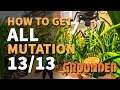 All Mutations Grounded 13/13 (How to get all Mutation)