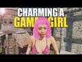 Charming A GAMER GIRL To Let Me In