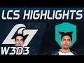 CLG vs IMT Highlights LCS Spring 2020 W3D3 Counter Logic Gaming vs Immortals LCS Highlights 2020 by