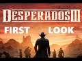 Desperados III Cowboy Strategy Game First Look