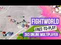 Fightworld - Free To Play - 3v3 Online Brawler - Football Game Mode