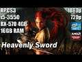 Heavenly Sword - RPCS3 [PS3 Emulator] - Core i5 3550 | RX 570 4GB | 1080p