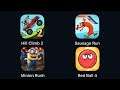 Hill Climb 2, Run Sausage Run, Minion Rush, Red Ball 4 (iOS Gameplay)