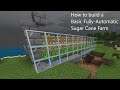 How to build an Fully Automatic Sugar Cane Farm - Minecraft - Xbox One