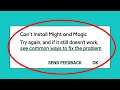 How To Fix Can't Install Might and Magic App Error On Google Play Store Android & Ios