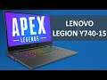 Lenovo Legion Y740-15 - Apex Legends benchmark test (Intel 9750H, Nvidia RTX 2070 Max-Q)