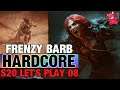 Let's Play Hardcore Solo Barbarian Frenzy EP:08 Season 20 Patch Build 2.6.8