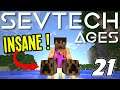 Minecraft Sevtech: Ages - AMAZING WILD DOG BOOTS!! (Modded Survival) - Ep. 21