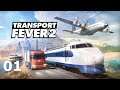 Mit 3 PS durch die City | 01 | Transport Fever 2 [German][Let's Play]