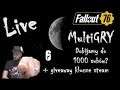 🎧 Nocne granie 🧐 #WDOMUJAKWPIEKLE - Fallout 76 / R6S + giveaway co godzinę
