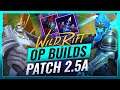 OP BUILDS PATCH 2.5A - Wild Rift (LoL Mobile)